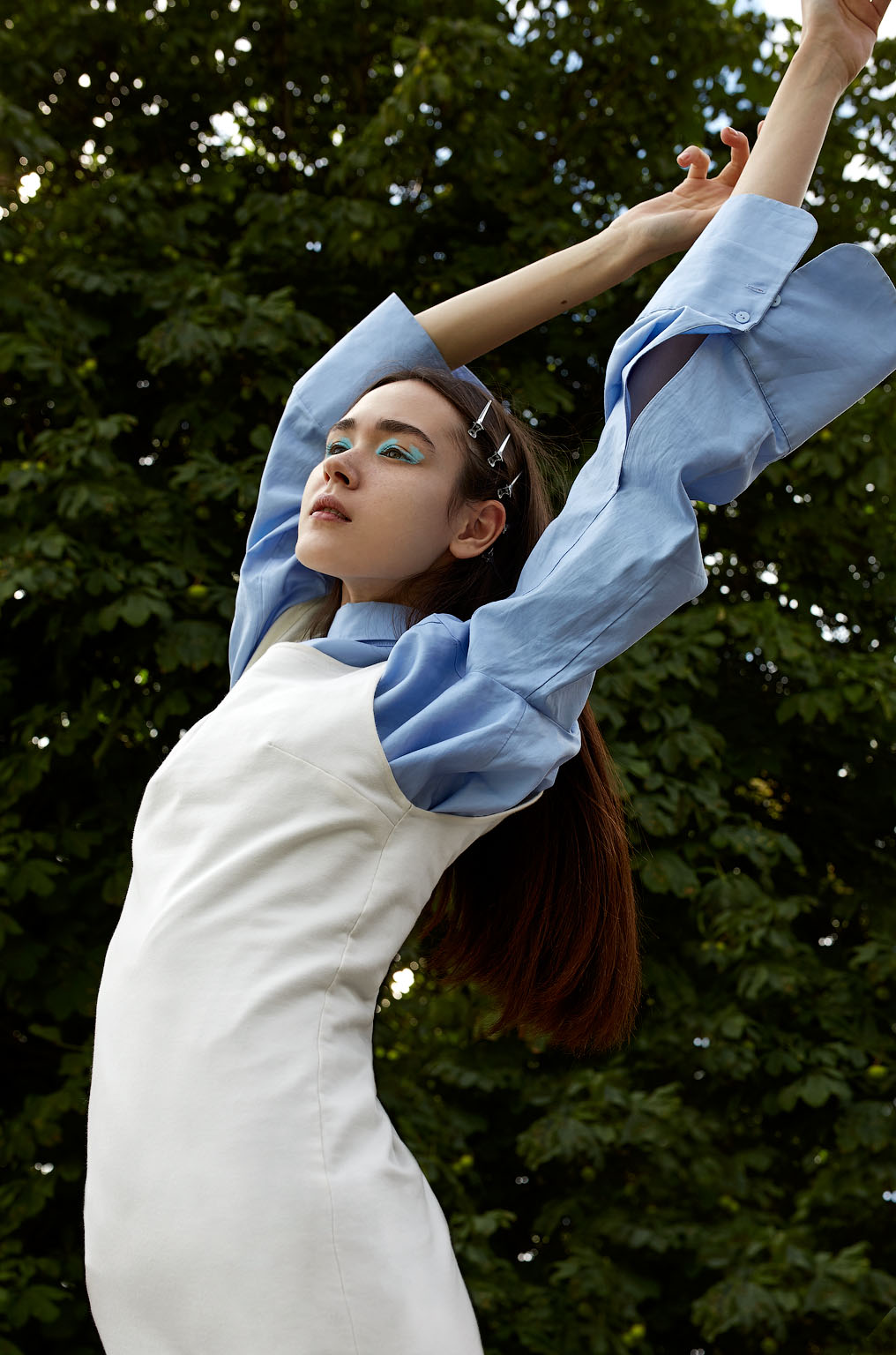 Dress by Khatipova_desing T-shirt by H&M