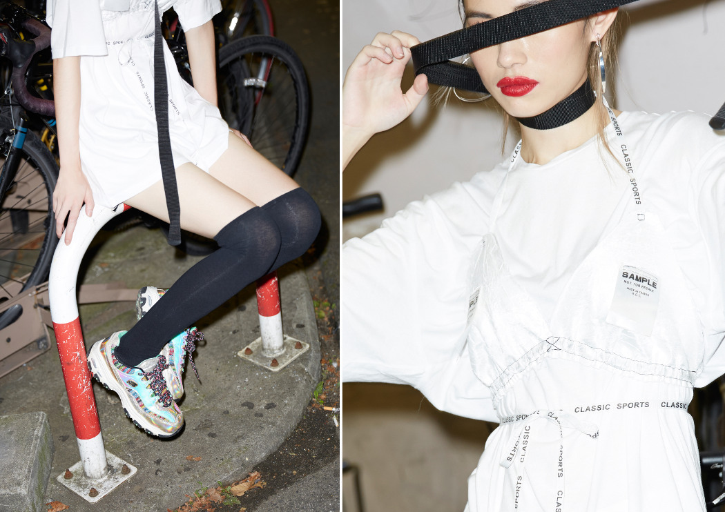 Bra Top / 8enny Lin T-Shirt / stylist’s own