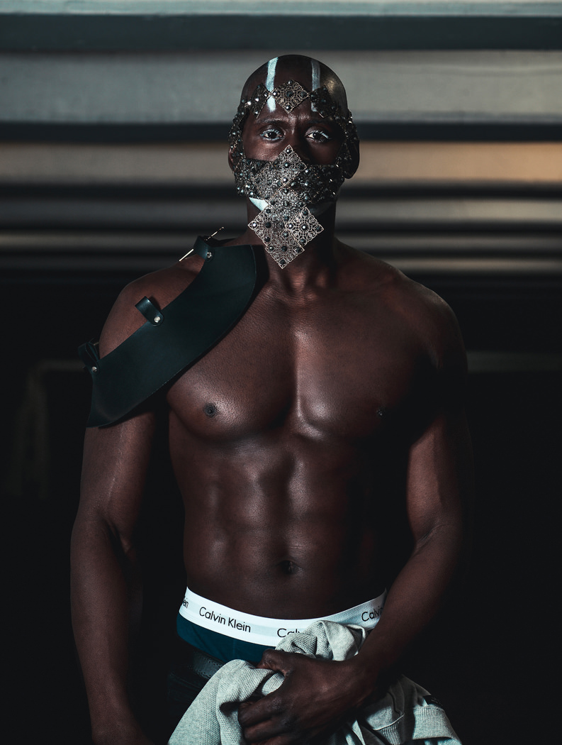 Head Piece by US Fashion Source Shoulder Piece by US Fashion Source