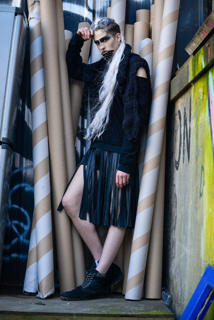 Jewellery by Michail Javroj Mouth Piece by US Fashion Source Top by HBA Skirt by HBA