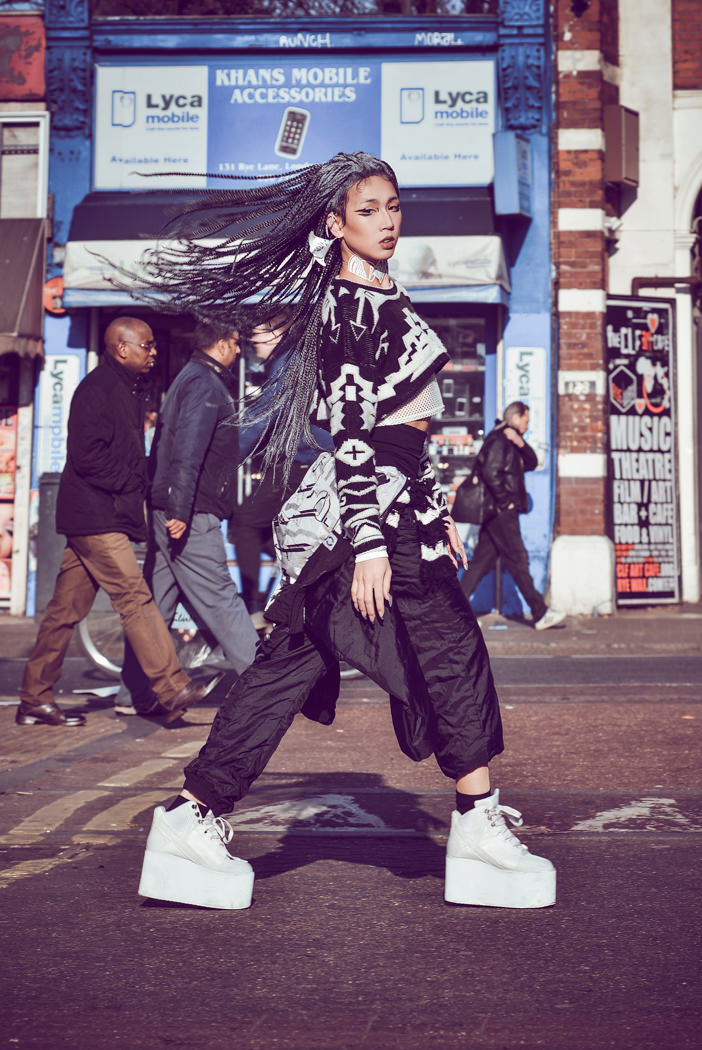 Jewellery by Michail Javroj Top by KTZ Pants by HBA Shoes by KTZ