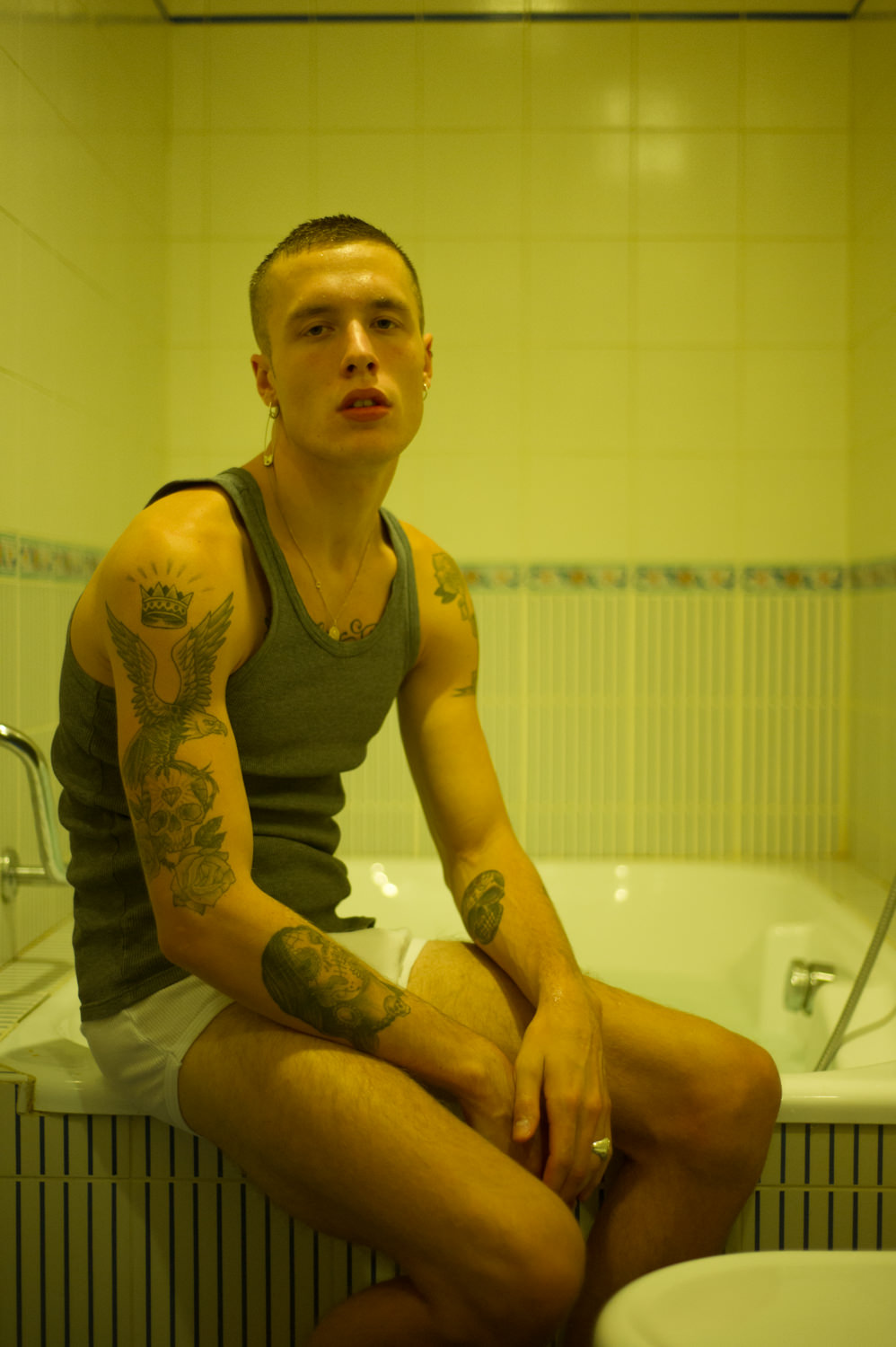 Underwear: CK Vest: Zara