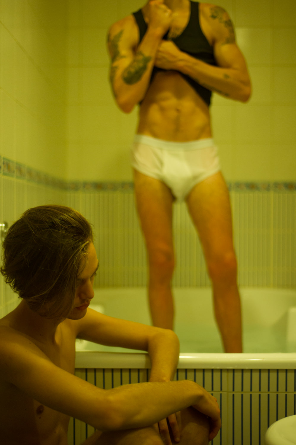 Underwear: CK Vest: Zara