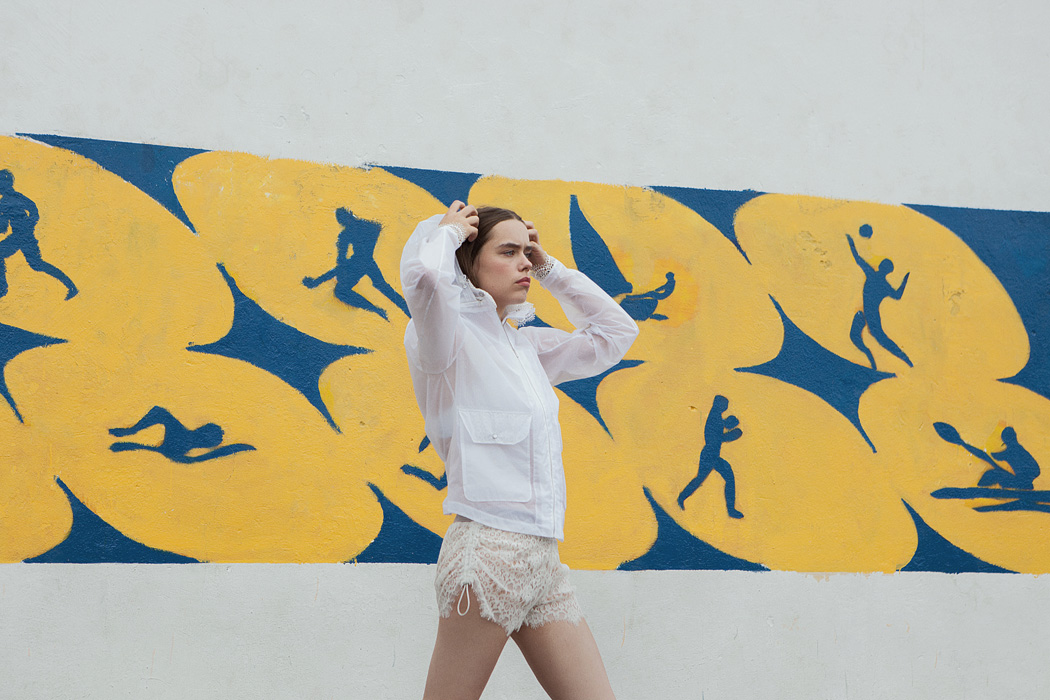 Jacket & Shorts by Sasha Kanevski