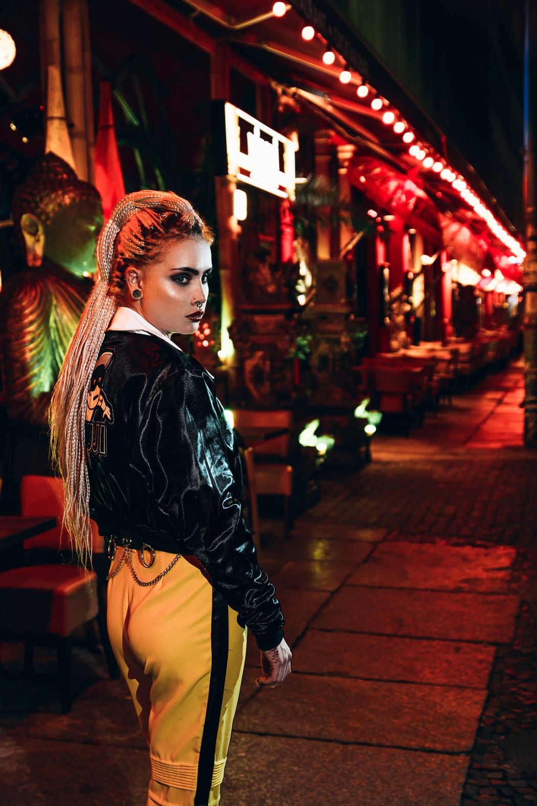 Pants stylist‘s own Jacket by Tzujo belt Coexist