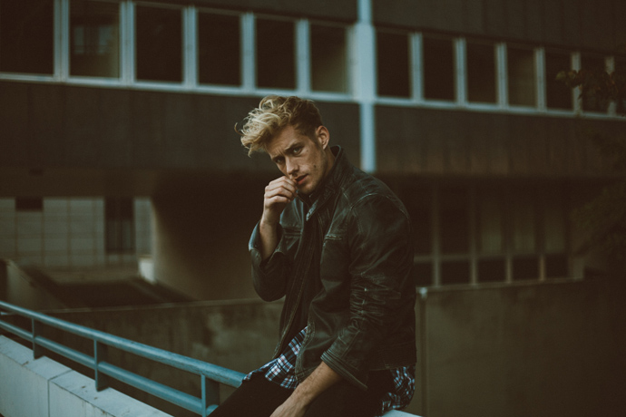 Leather Jacket by Diesel
Shirt by Weekday
Jeans by Denim & Supply Ralph Lauren