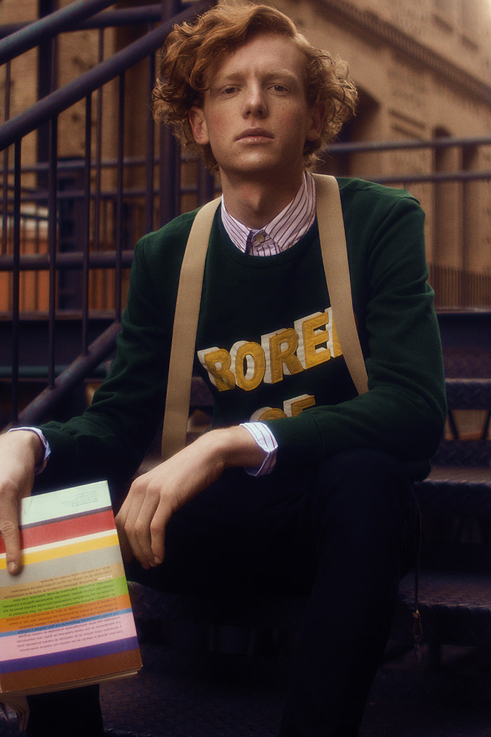 Shirt - Springfield / Sweatshirt - Pull&Bear / Suspenders – C&A. / Trousers – Top Man / Shoes – Nike.