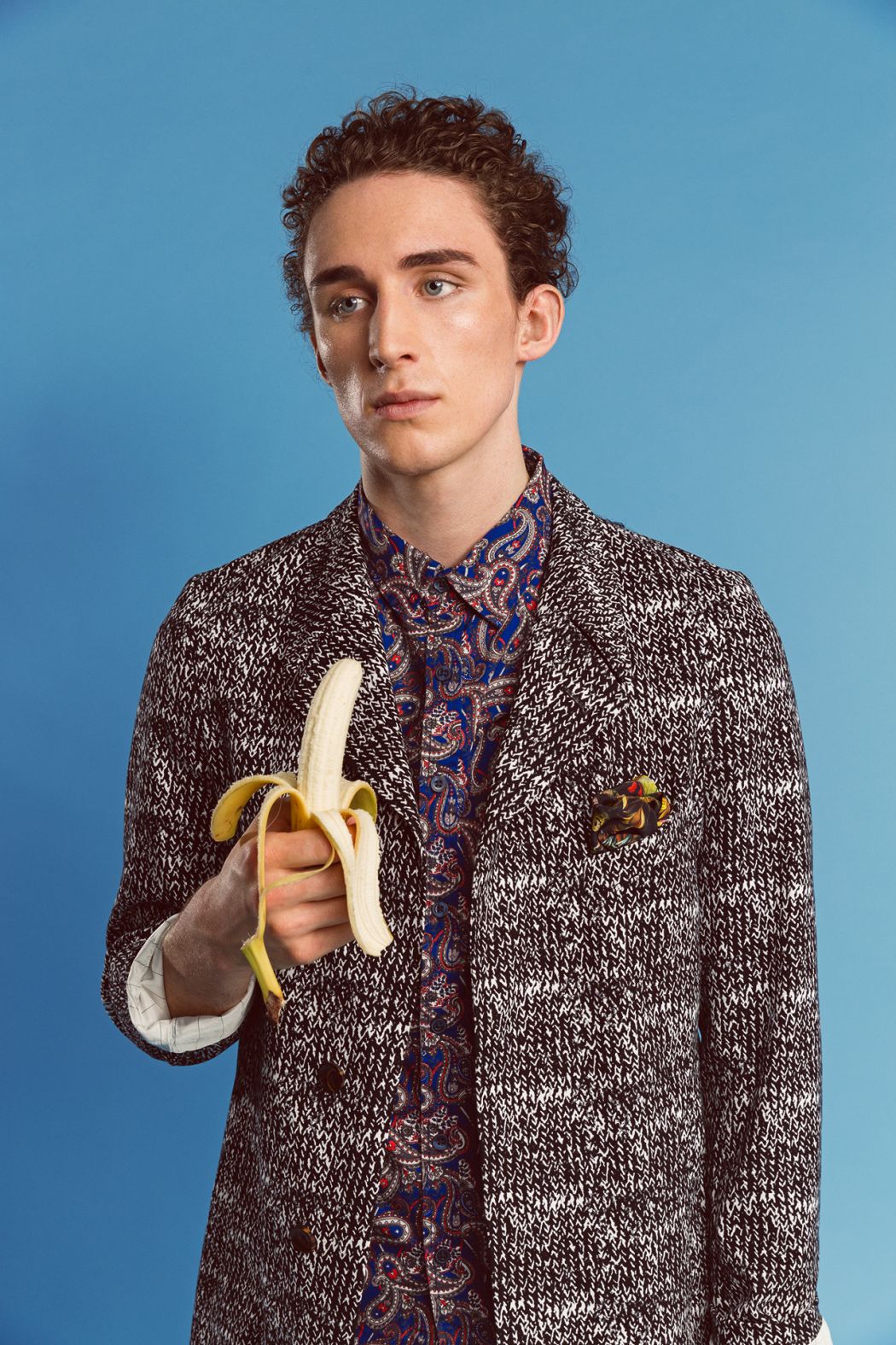 Pants by Tiger of Sweden Jacket by Herr von Eden Shirt by Forever 21 Handkerchief by Herr von Eden