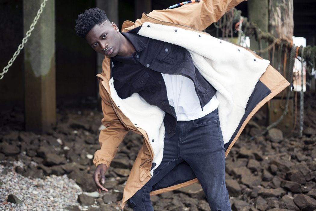 Coat by The New County Denim Jacket by G-Star Jeans by Waven T shirt Emporio Armani