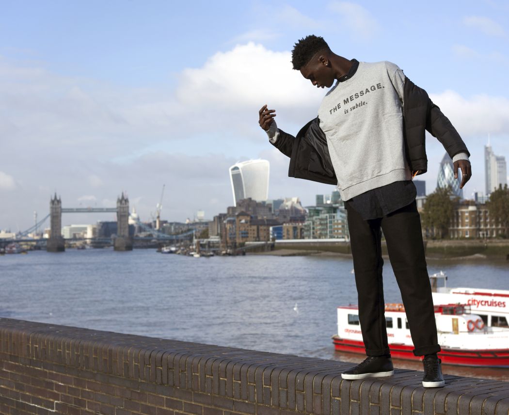 Jumper by Diesel Quilted bicker jacket by Boss by Orange, Hugo Boss Shirt by Diesel Trousers by Selected Homme