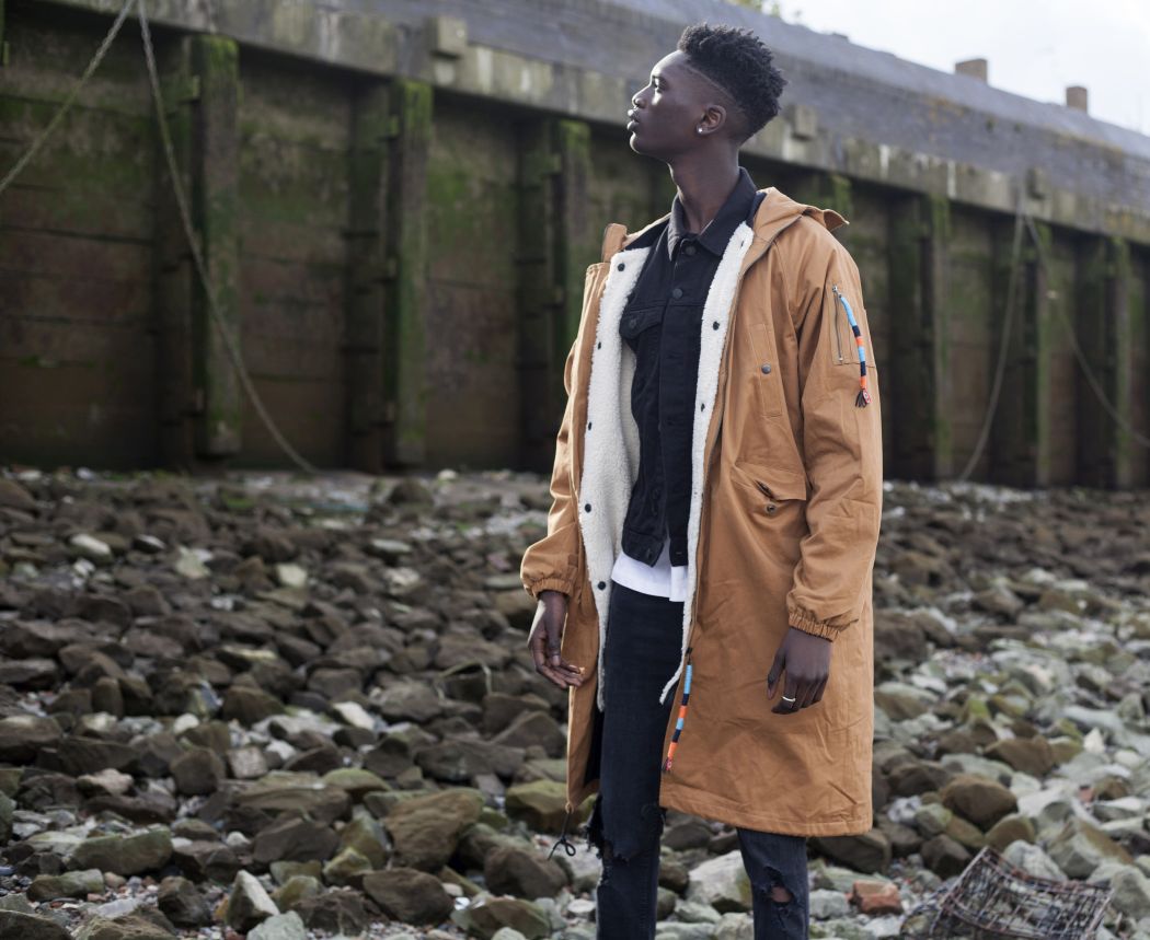 Coat by The New County Denim Jacket by G-Star Jeans by Waven T shirt Emporio Armani