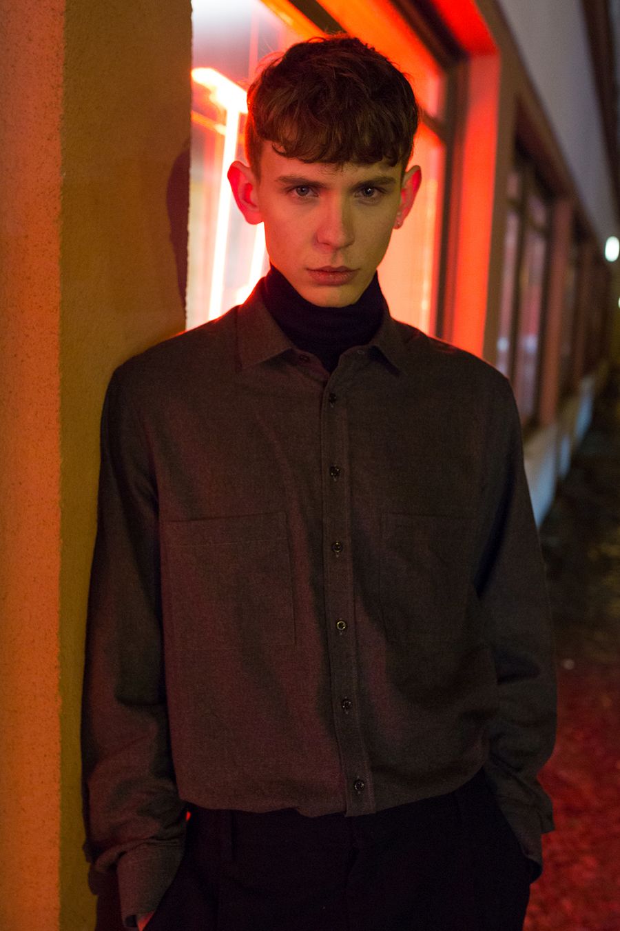 Shirt by Joseph Turtleneck by Zara Trousers by Marni