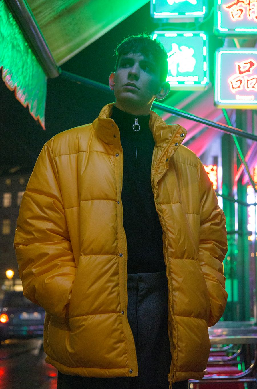 Pullover by Zara Jacket by Weekday Trousers by Acne Studios