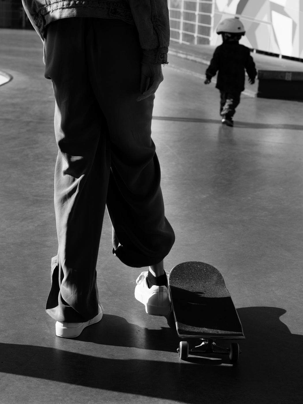 Bottoms by Sean Suen Shoes by Common Projects