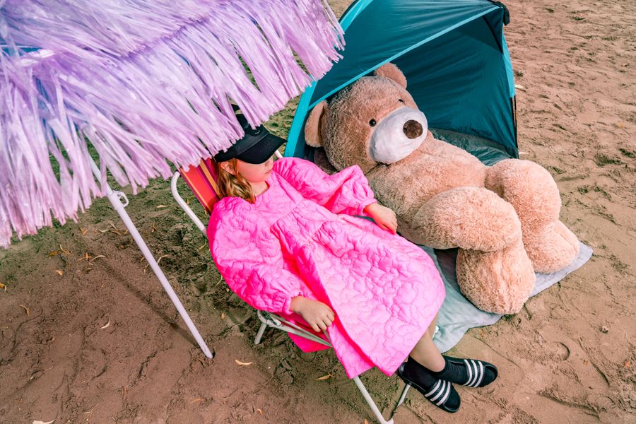 CAROLINE BOSMANS A/W21 - IDIOT REPELLENT, a bear is always cute